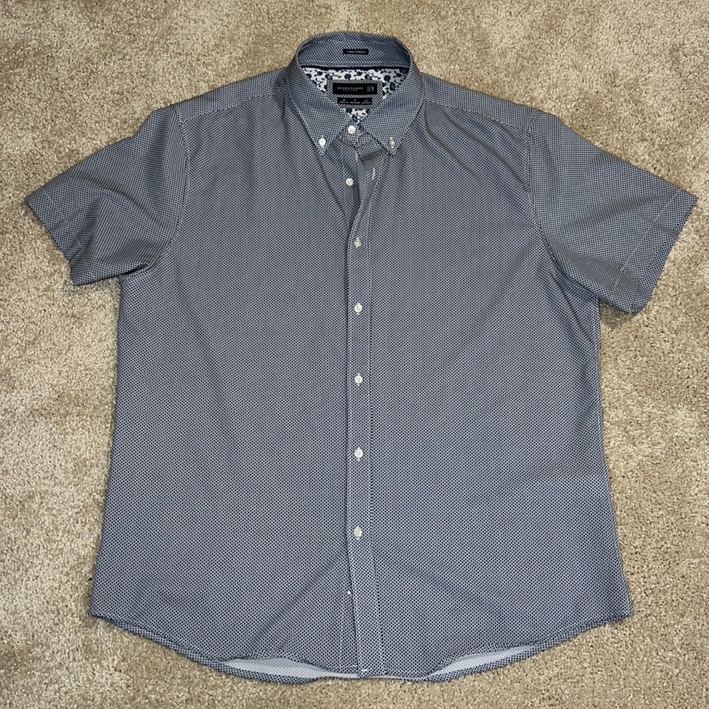 Denim & Flower Ricky Singh 4-way Stretch Button down short sleeve shirt